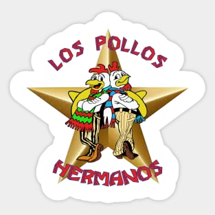 los pollos hermanos star Sticker